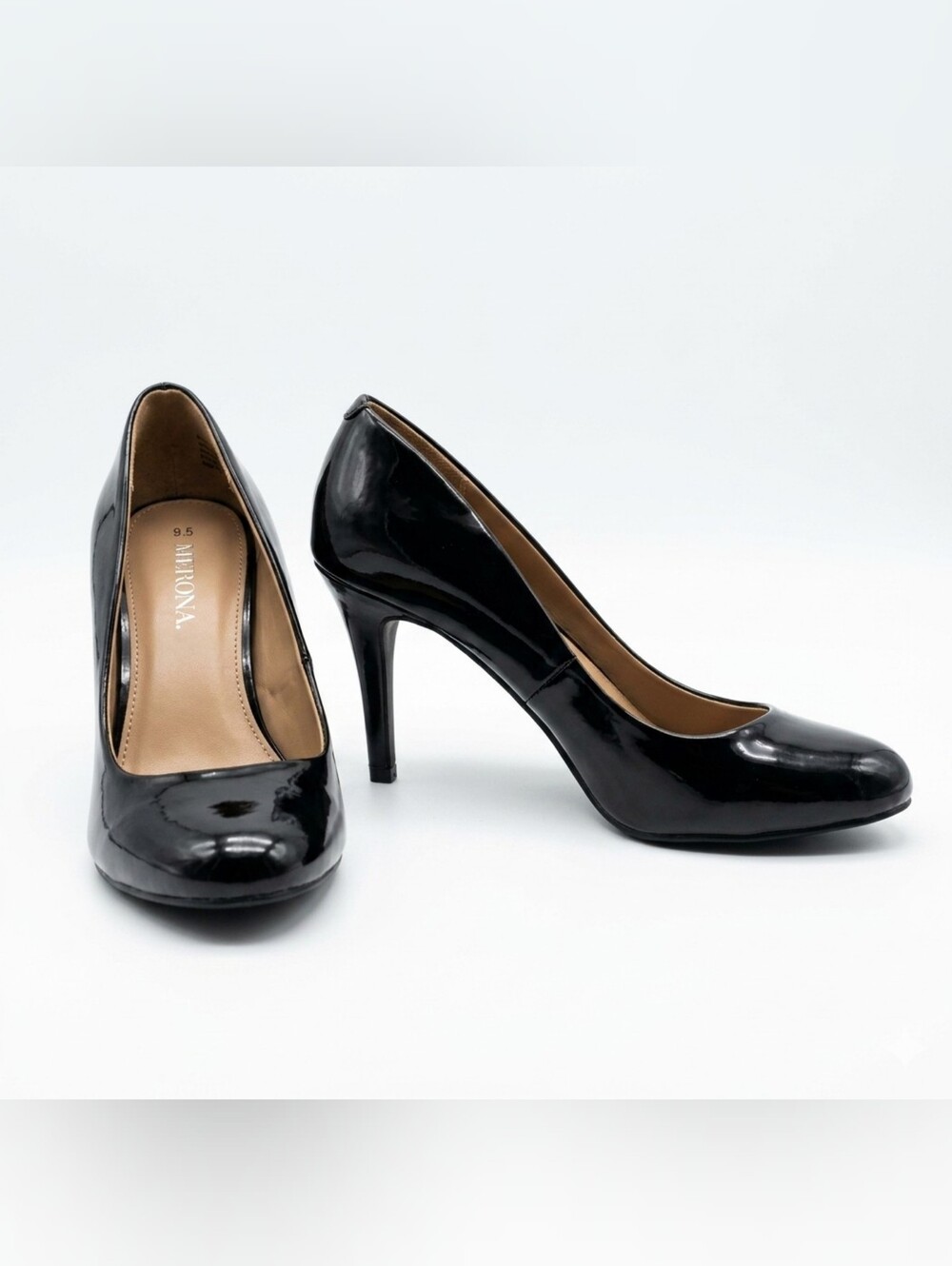 Black Patent Leather Pump - Women